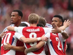 Arsenal Gasak Nottingham Forest 3-0, Duduki Peringkat 4 Liga Inggris