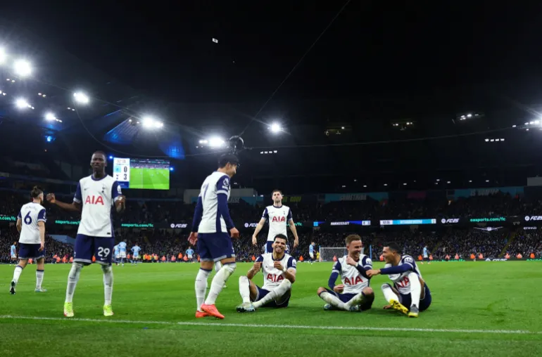 Fakta Kekalahan Manchester City dari Tottenham Hotspur