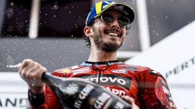 Francesco Bagnaia Juara Sprint Race MotoGP Barcelona 2024