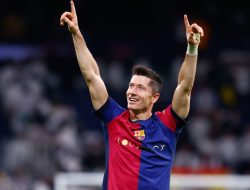 Hasil Liga Champions Barcelona vs Brest, Lewandowski Catatkan Gol ke-100
