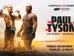 Jake Paul Bertekad Tumbangkan Mike Tyson di AT&T Stadium