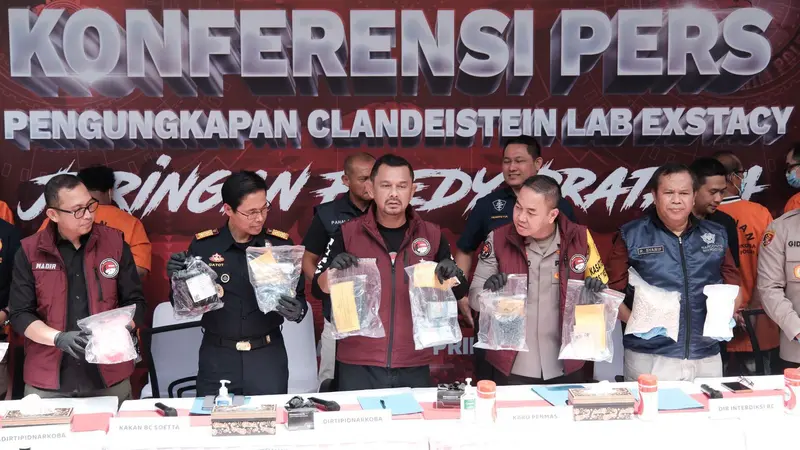 Polisi Bongkar Lab Narkotika Jaringan Internasional di Bali