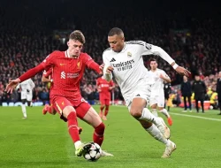 Conor Bradley Terpilih Jadi Pemain Terbaik Liverpool Saat Kontra Real Madrid