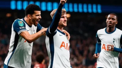 Hasil Liga Inggris: Manchester City Dibantai Tottenham Hotspur 0-4 di Etihad Stadion