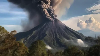 Gunung Dukono Erupsi, Abu Vulkanik Capai Ketinggian 1,2 KM