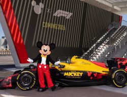 F1 Gandeng Disney, Mickey Mouse Hadir di Ajang Balap Demi Gaet Generasi Muda