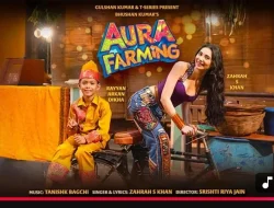 T-Series Rilis Lagu Aura Farming, Kolaborasi Unik Zahrah S Khan dan Duta Budaya Riau Rayyan Dikha